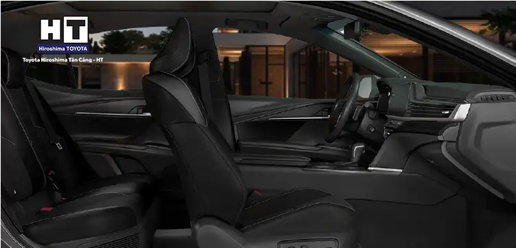 Nội thất Toyota Camry 2025 cao cấp và tiện nghi tại Toyota Tân Cảng