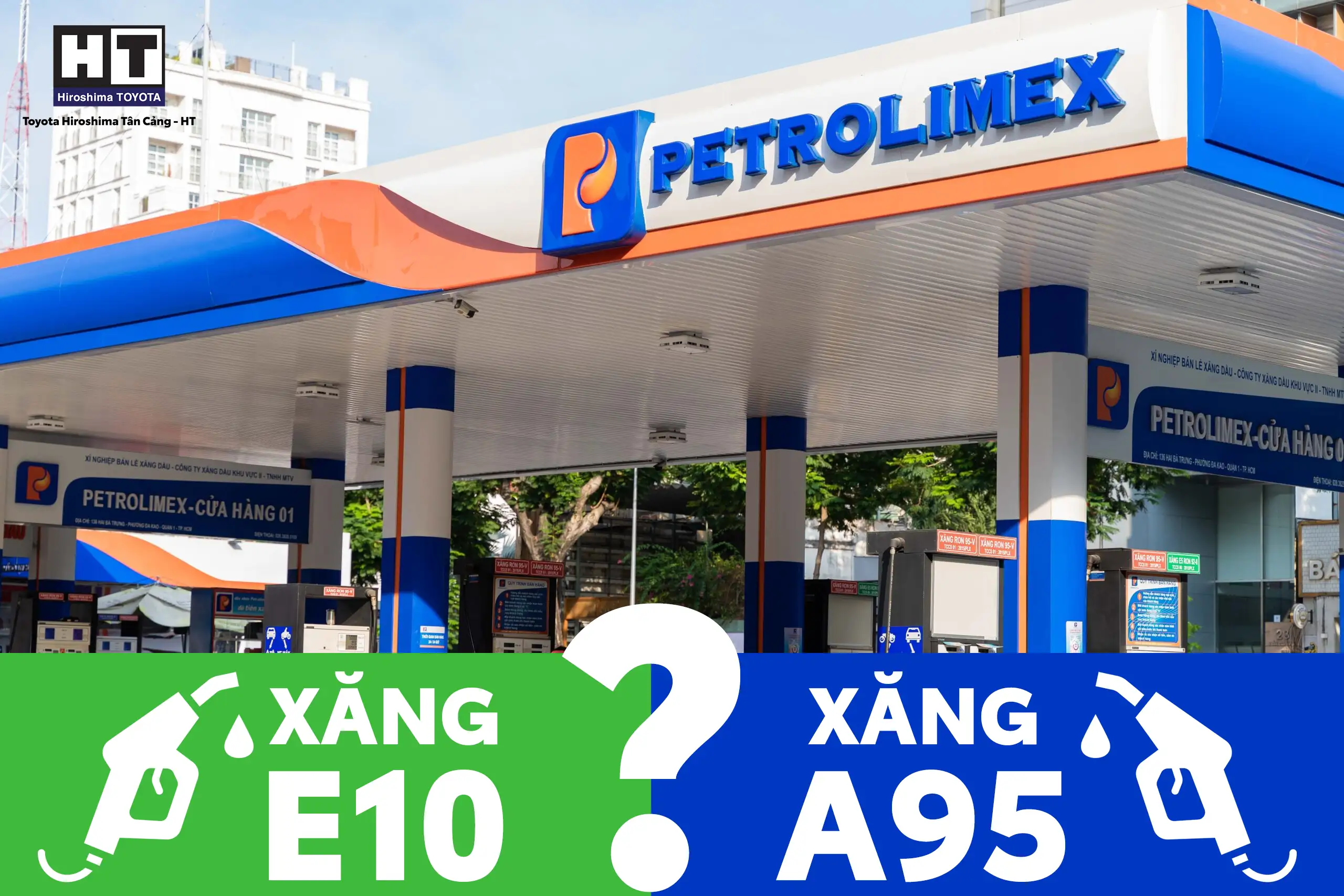 So sánh xăng E10 và xăng A95 cho Toyota Yaris Cross và xe Toyota 5 chỗ