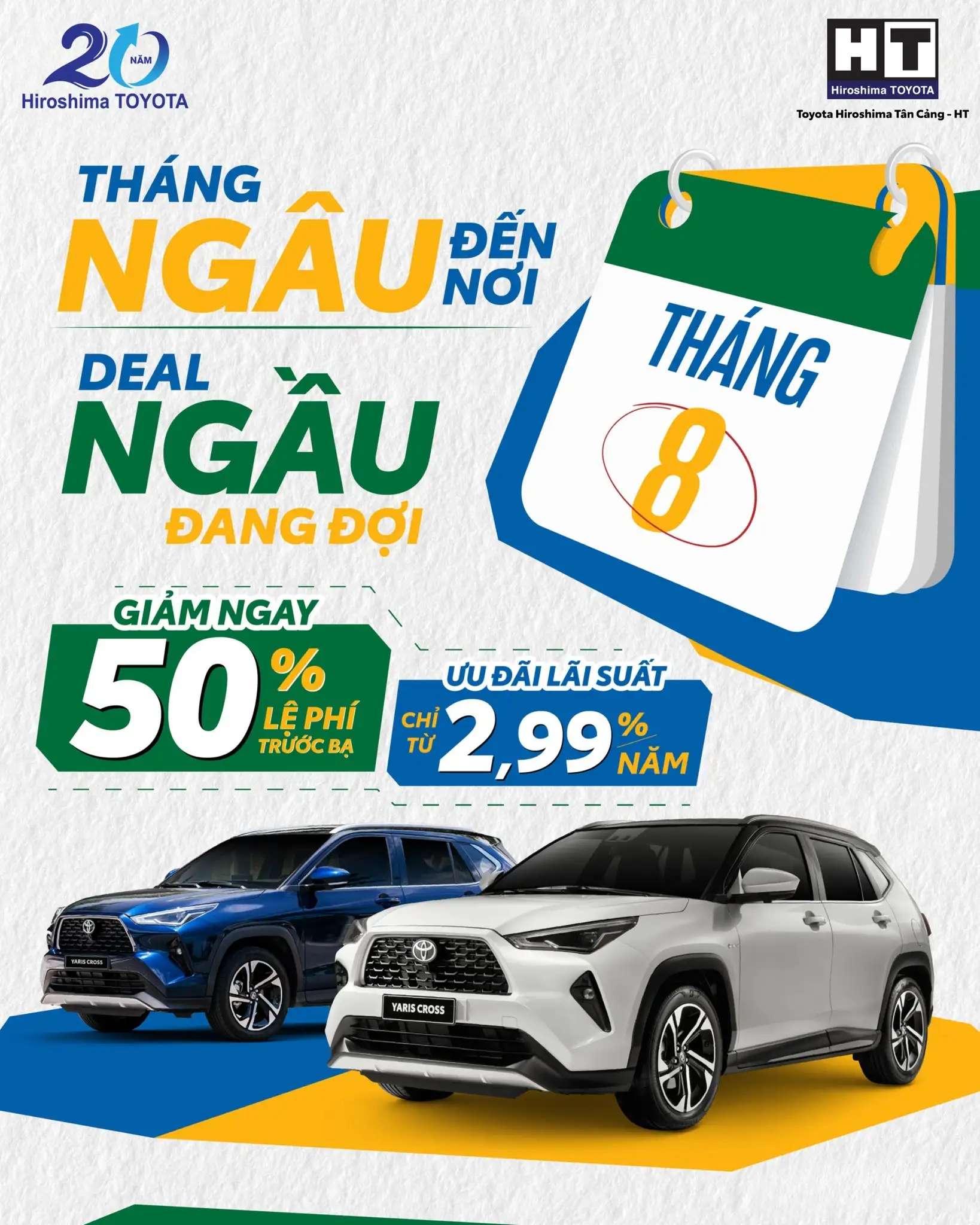 THÁNG NGÂU ĐẾN NƠI, DEAL NGẦU ĐANG ĐỢI TOYOTA HIROSHIMA TÂN CẢNG