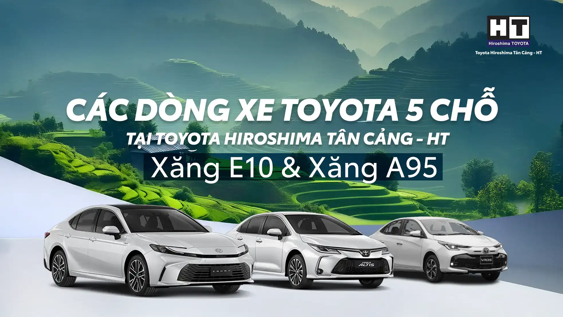 Toyota Vios xe Toyota 5 chỗ sedan dùng xăng E10 hay xăng A95